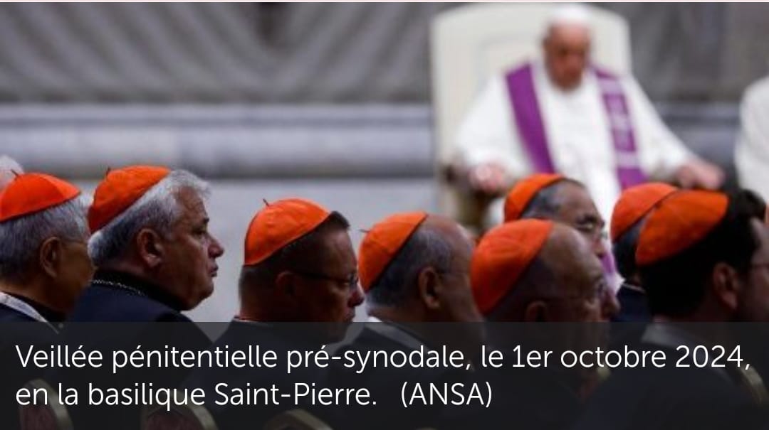 SYNODE SUR LA SYNODALITE : CELEBRATION PENITENTIELLE A LA BASILIQUE SAINT-PIERRE