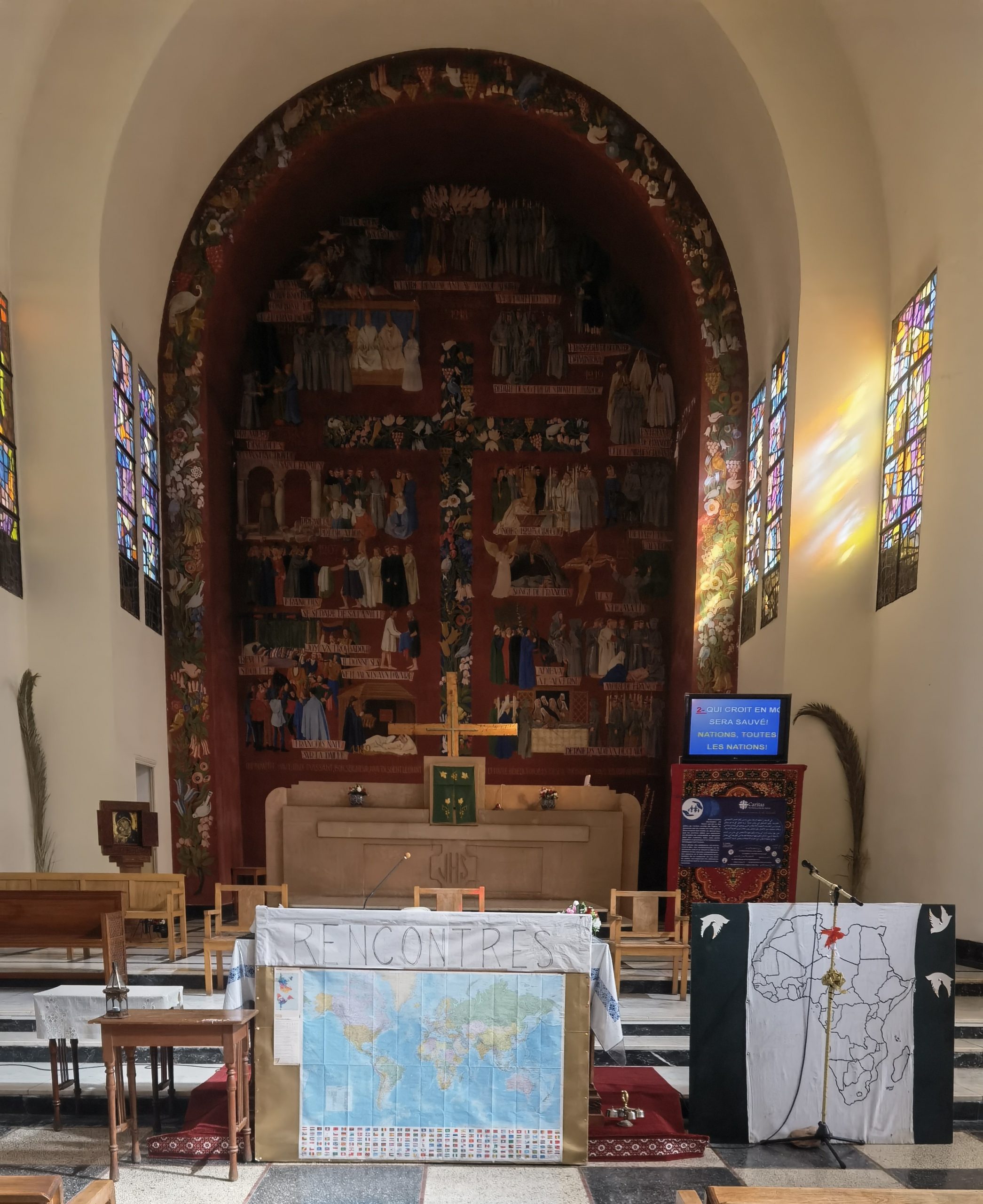 FES :  CELEBRATION FERVENTE DE LA JOURNEE MISSIONNAIRE MONDIALE A LA PAROISSE SAINT FRANÇOIS