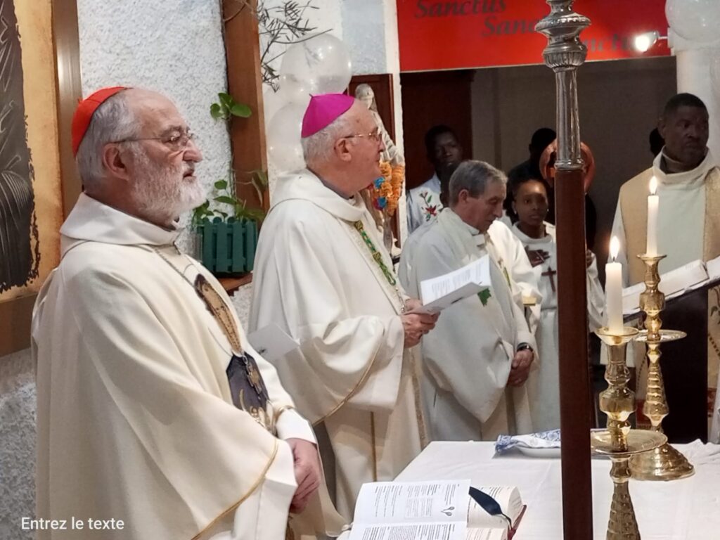 Mgr Cristobal et le Nonce