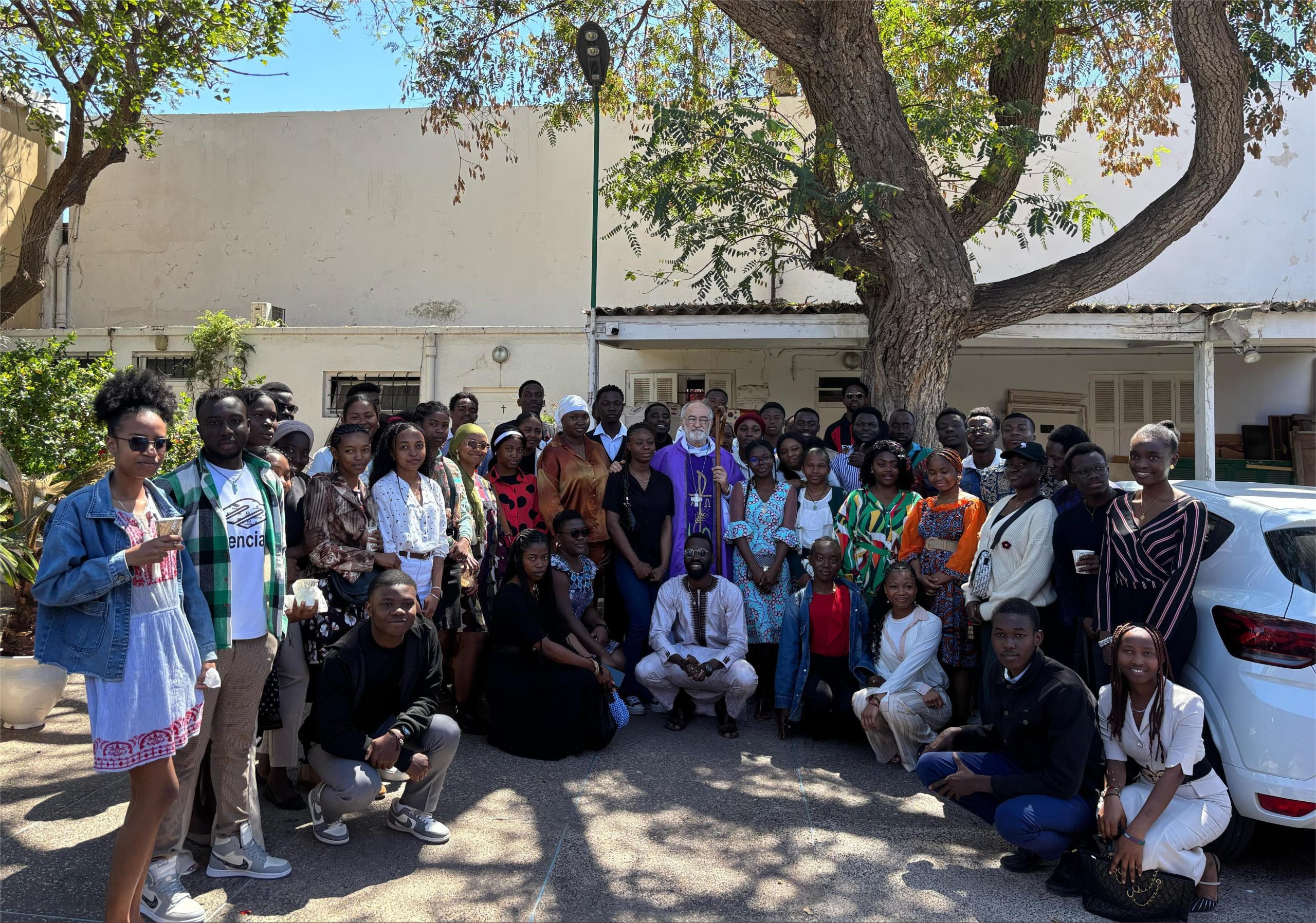 NOTRE PERE ÉVEQUE ET SON VICAIRE GENERAL EN VISITE A LA PAROISSE SAINTE-ANNE D&rsquo;AGADIR