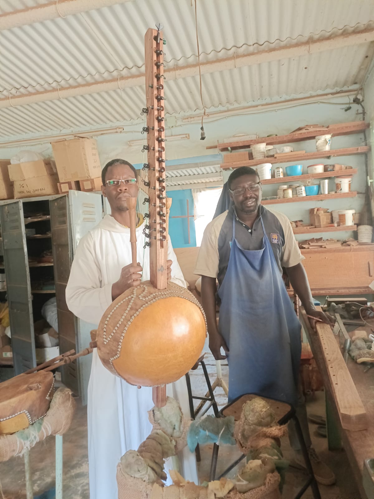 UNE « DEMOISELLE » DE L&rsquo;ABBAYE DE KEUR MOUSSA AU SENEGAL S&rsquo;EST ENVOLEE POUR NOTRE DAME DE L&rsquo;ATLAS A MIDELT.