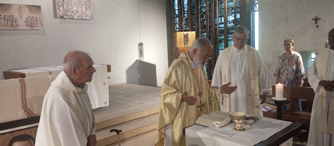 RABAT : CELEBRATION DU JUBILE D’OR SACERDOTAL DU PERE MARC BOUCROT