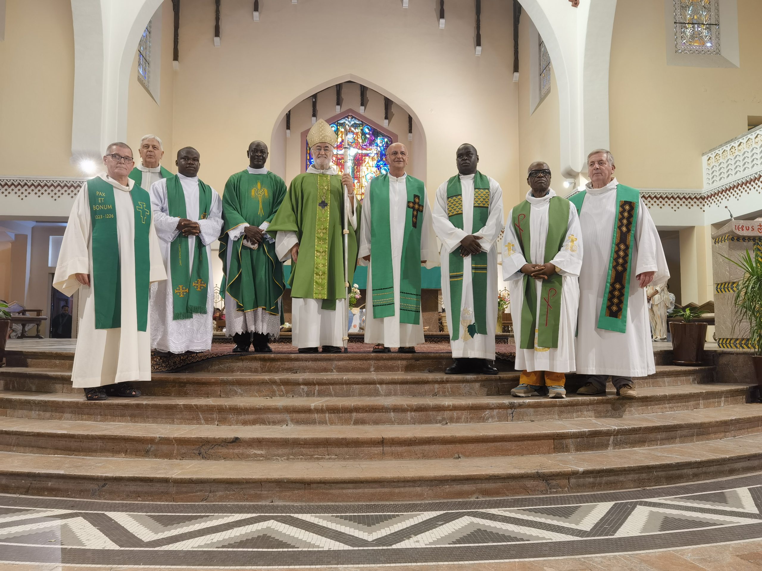 INSTALLATION DU NOUVEAU CURE DE LA CATHEDRALE SAINT-PIERRE DE RABAT ET DE DEUX VICAIRES