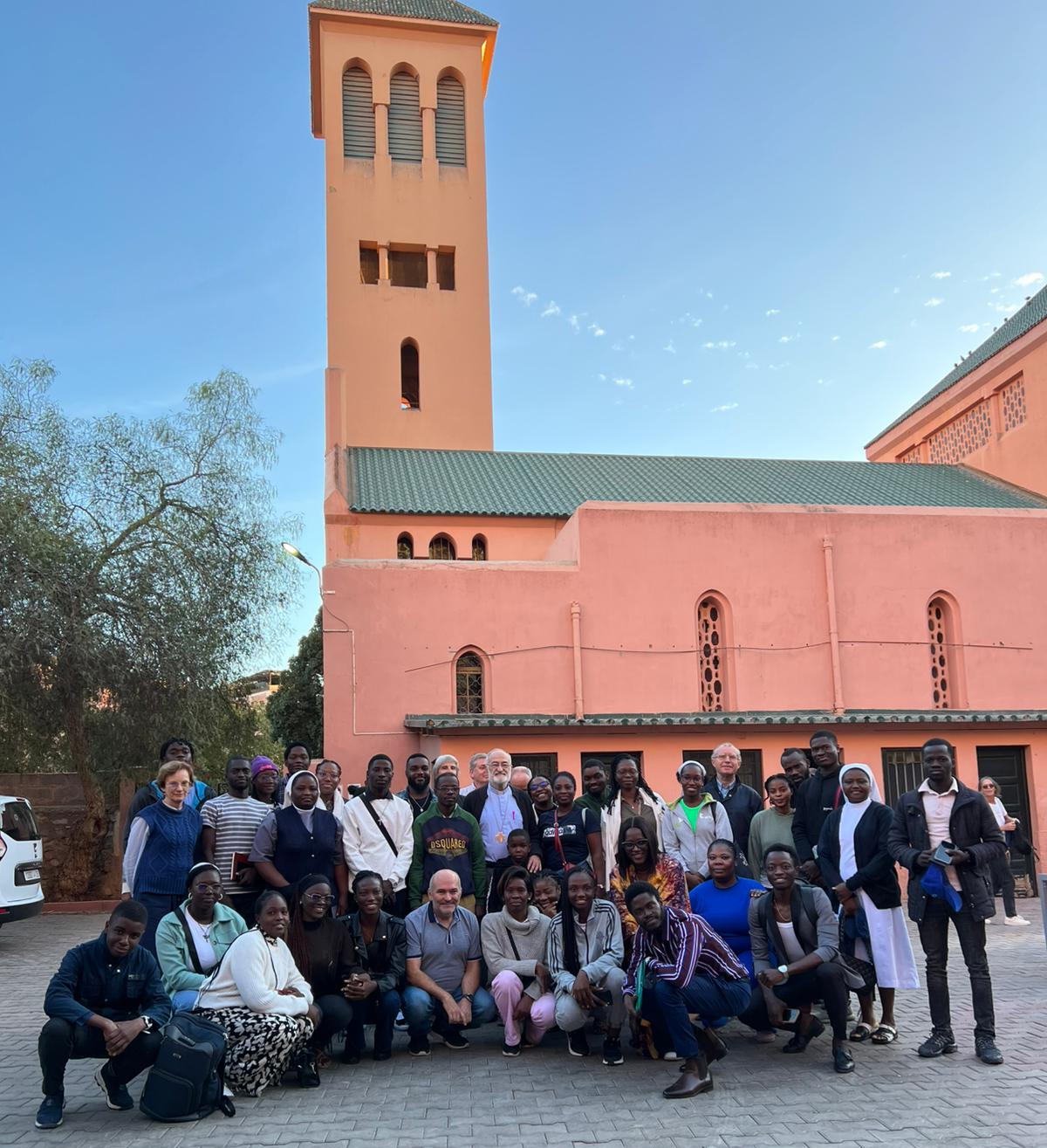 MARRAKECH: VISITE PASTORALE DE L’ARCHEVÊQUE,MGR CRISTÓBAL LÓPEZ ROMERO