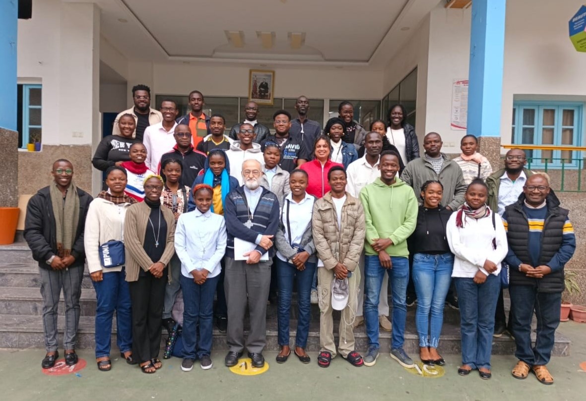  KENITRA : Mgr CRISTOBAL LOPEZ ROMERO EN VISITE PASTORALE A LA PAROISSE CHRIST-ROI