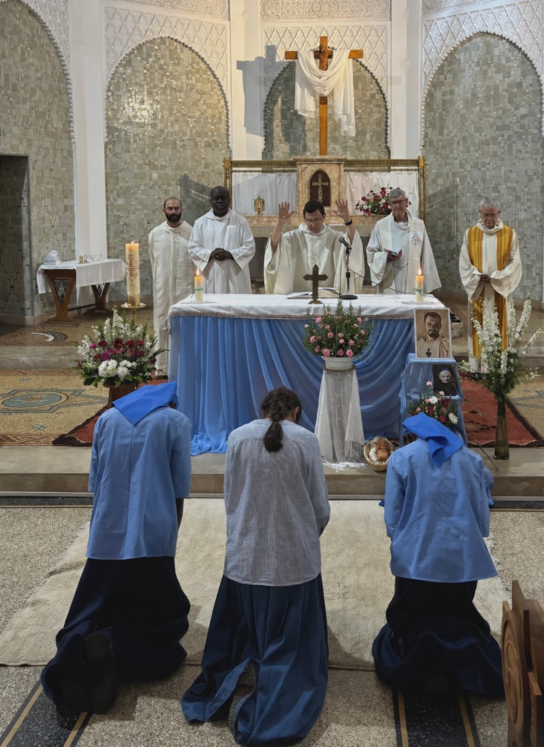 CASABLANCA : VŒUX TEMPORAIRES DE TROIS PETITES SŒURS DE JESUS