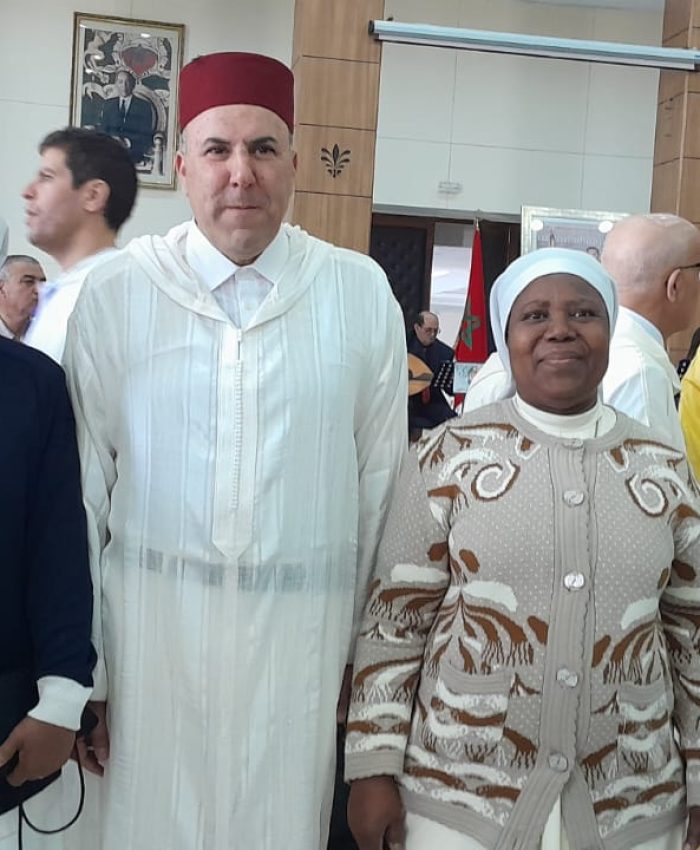 LA COMMUNAUTE SAINT-PAUL DES RELIGIEUSES OBLATES CATECHISTES PETITES SERVANTES DES PAUVRES HONOREES PAR LA WILAYA DE BENI MELLAL LORS DE LA CELEBRATION DE L&rsquo;AÏD EL-FITR