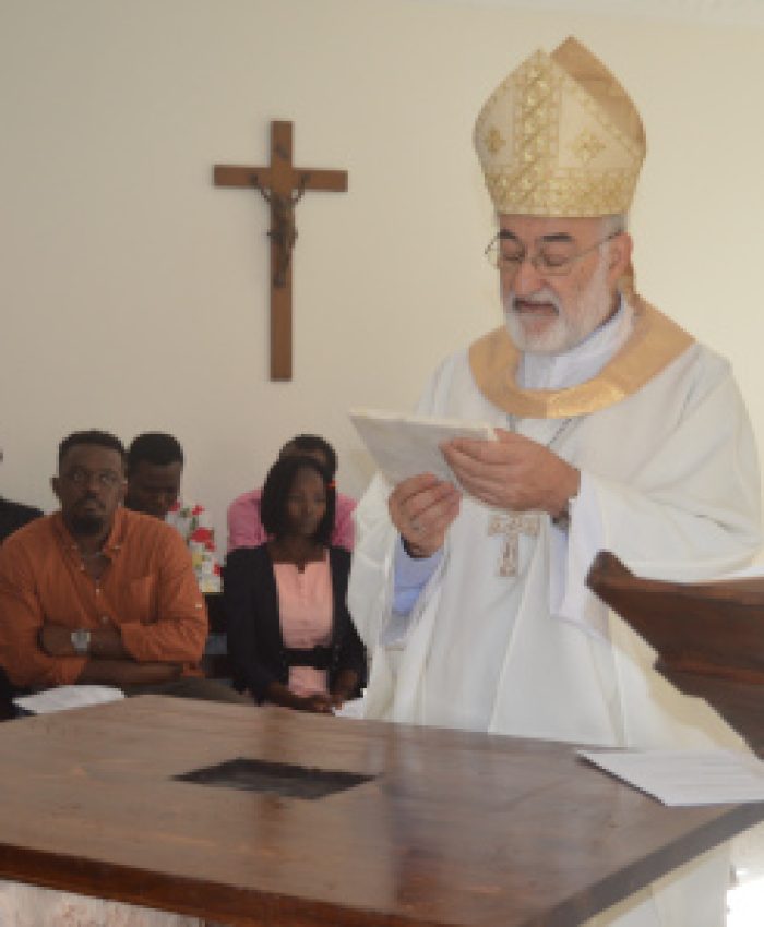 Bénédiction de la maison paroissiale