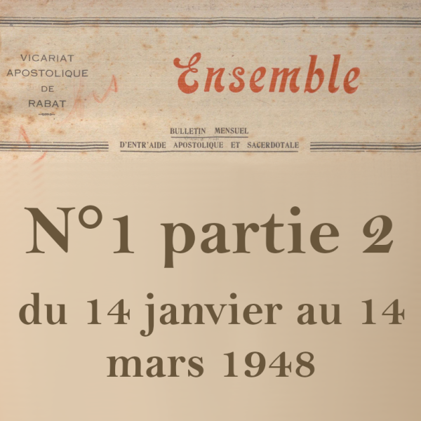 Bulletins mensuels Janvier- mars 1948