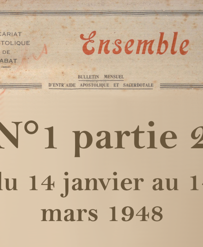 Bulletins mensuels Janvier- mars 1948