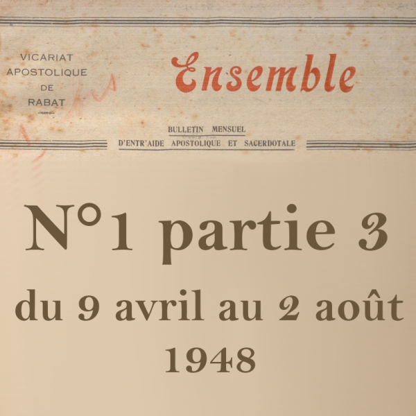 Bulletins mensuels avril-août 1948