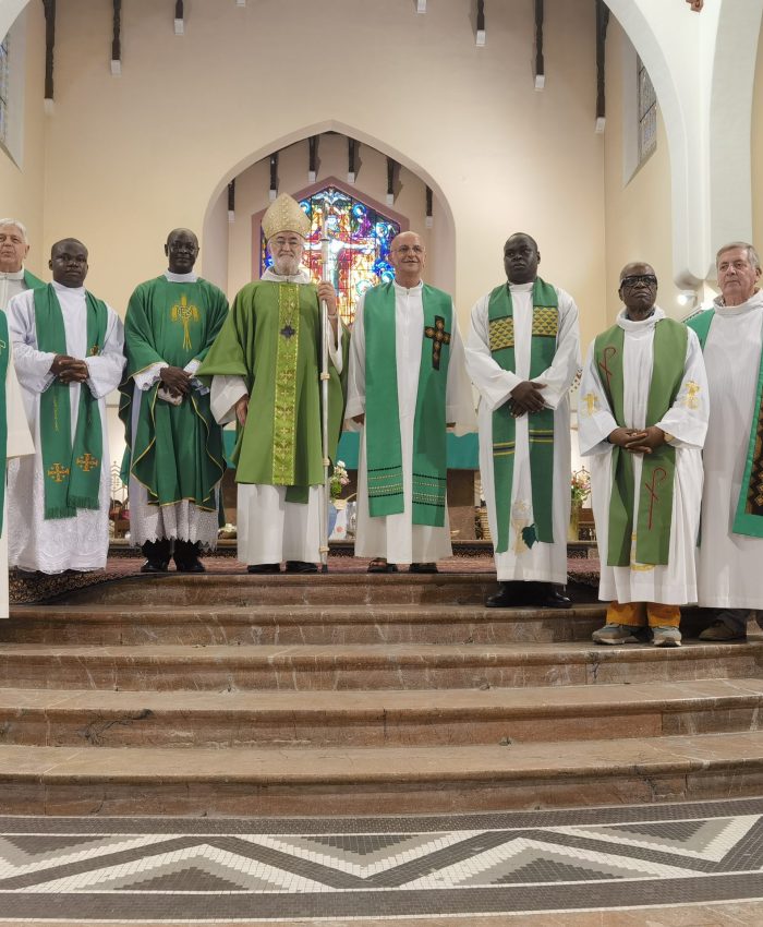 INSTALLATION DU NOUVEAU CURE DE LA CATHEDRALE SAINT-PIERRE DE RABAT ET DE DEUX VICAIRES