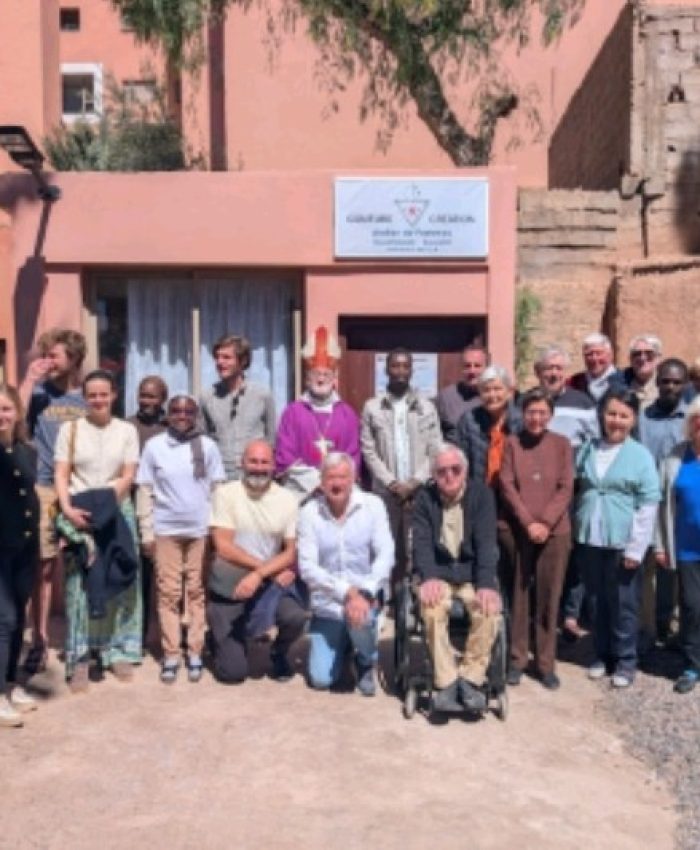 OUARZAZATE : VISITE PASTORALE DE LA PAROISSE DE SAINTE THERESE