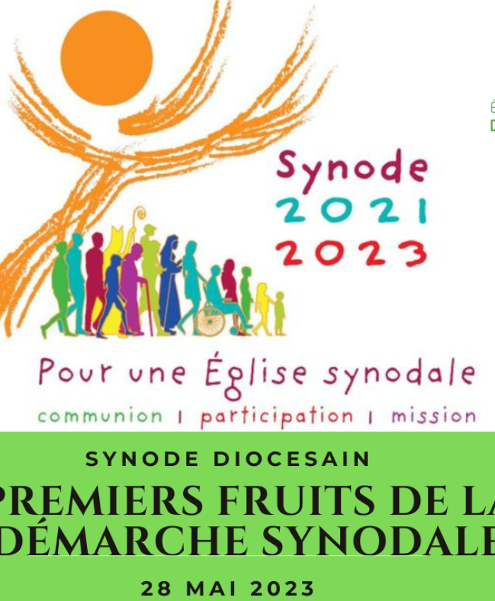 Premiers fruits de la démarche synodale