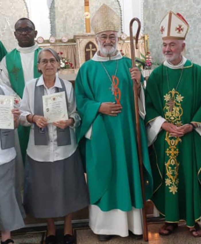 Les sœurs Jubilaires et les célébrants