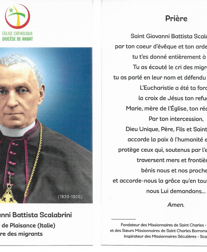 Un visage et une prière